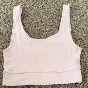 American Eagle Outfitters Light Pink Scoop Crop Bralette